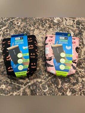 Sok It Javasok
Halloween cup sleeves
Lot of 2
Large 30-32 ozs
